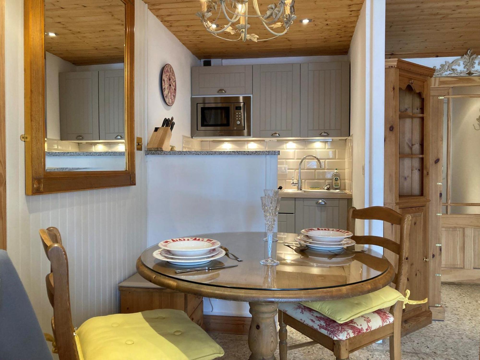 Studio cosy au coeur de Courchevel 1650 + lit enfant, proche pistes - FR-1-514-82 Apartman Kültér fotó